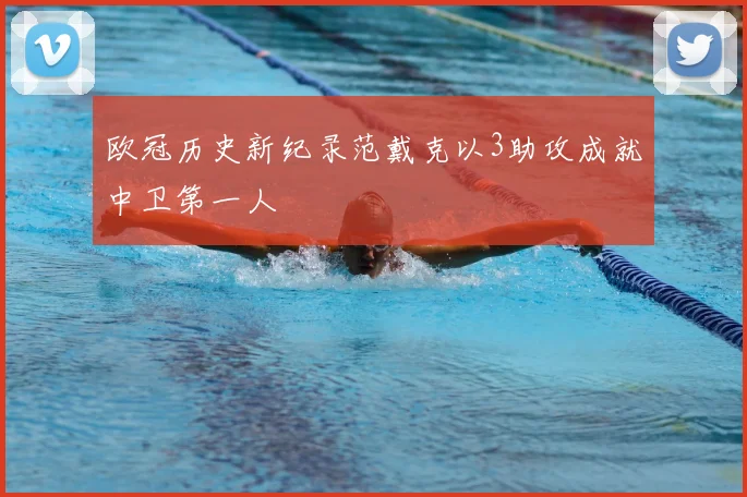 欧冠历史新纪录范戴克以3助攻成就中卫第一人